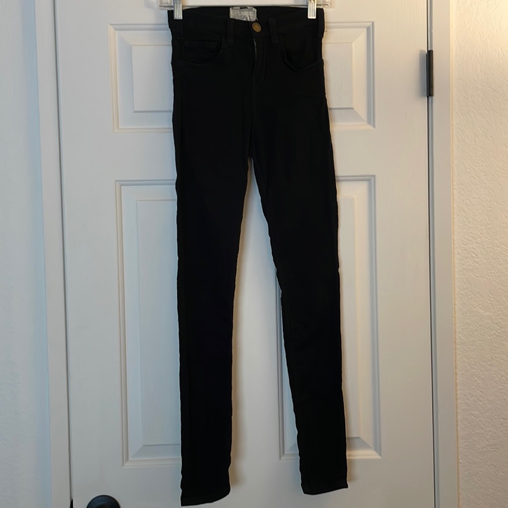 Current/Elliott Women's Super Soft Black Jeggings